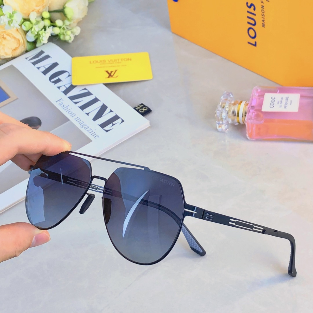 。。Louis vuitto*高清尼龙偏光太阳镜无焊接一体超轻无螺丝眼镜墨镜