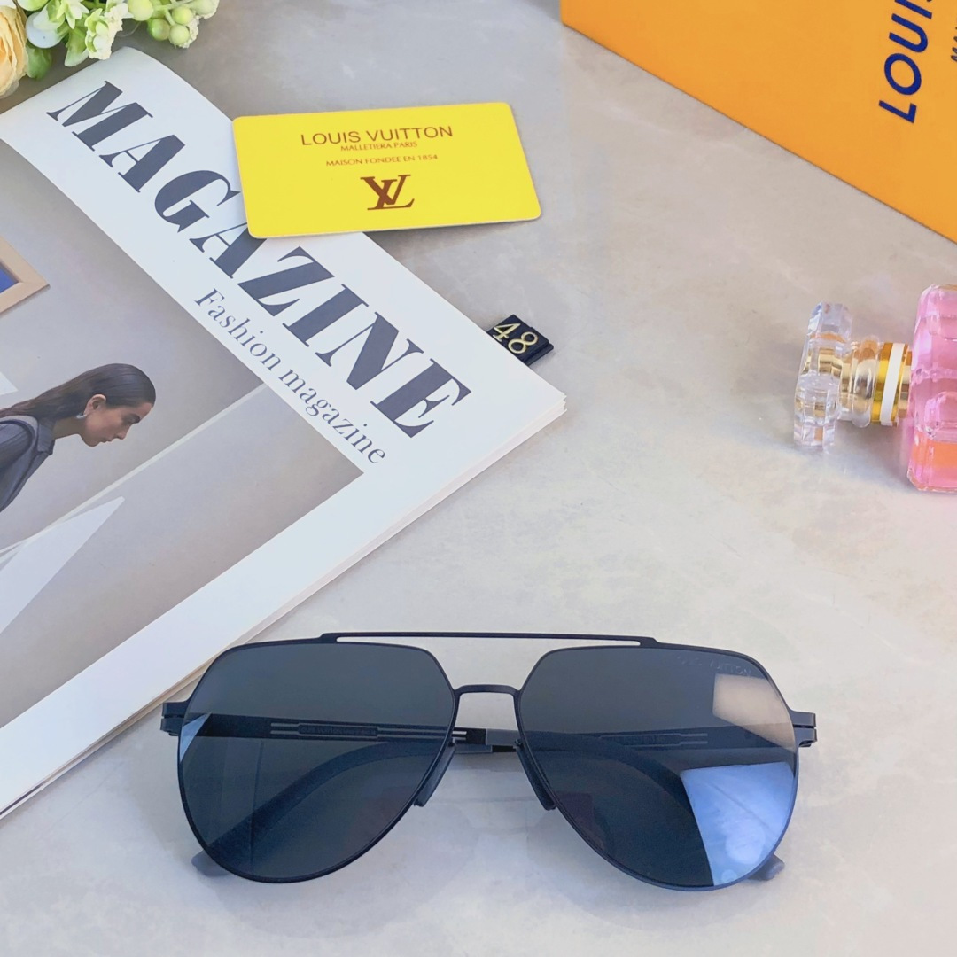 。。Louis vuitto*高清尼龙偏光太阳镜无焊接一体超轻无螺丝眼镜墨镜