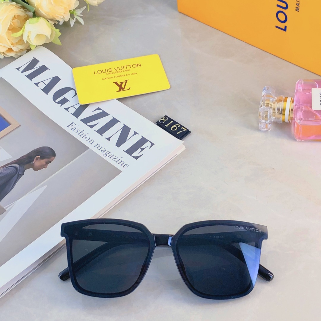 。。Louis vuitto*经典款墨镜UV400防紫外线简约百搭太阳眼镜