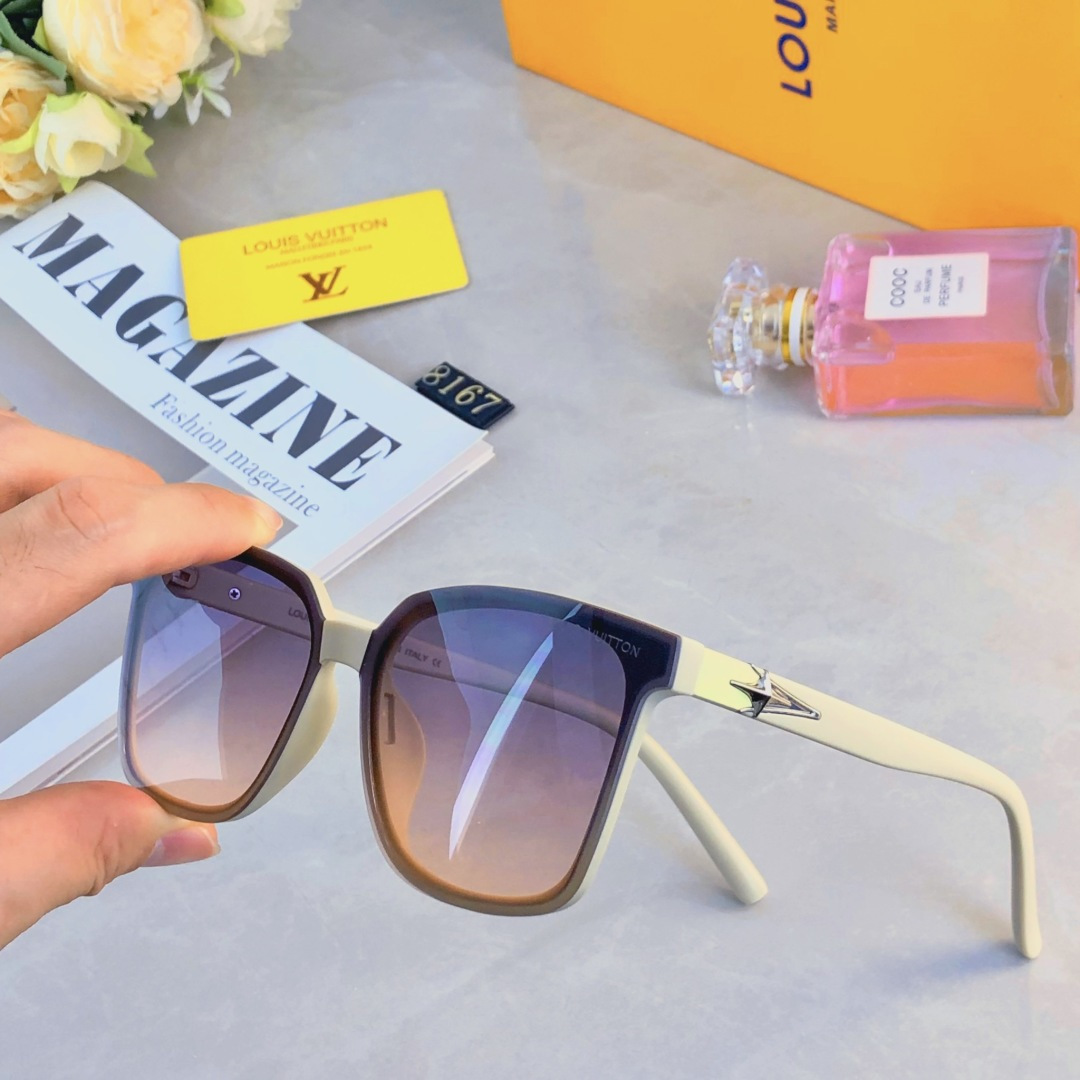。。Louis vuitto*经典款墨镜UV400防紫外线简约百搭太阳眼镜