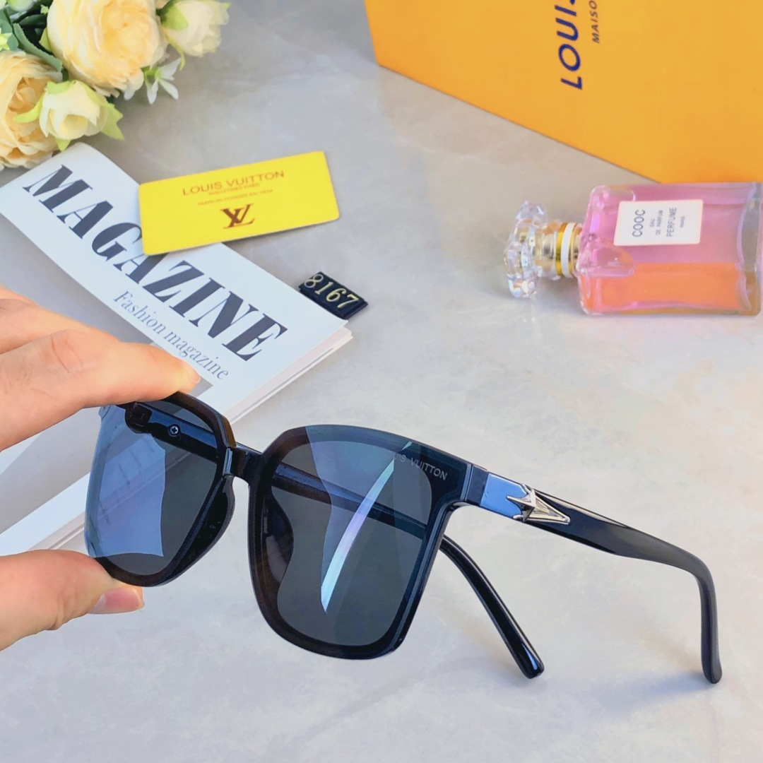 。。Louis vuitto*经典款墨镜UV400防紫外线简约百搭太阳眼镜