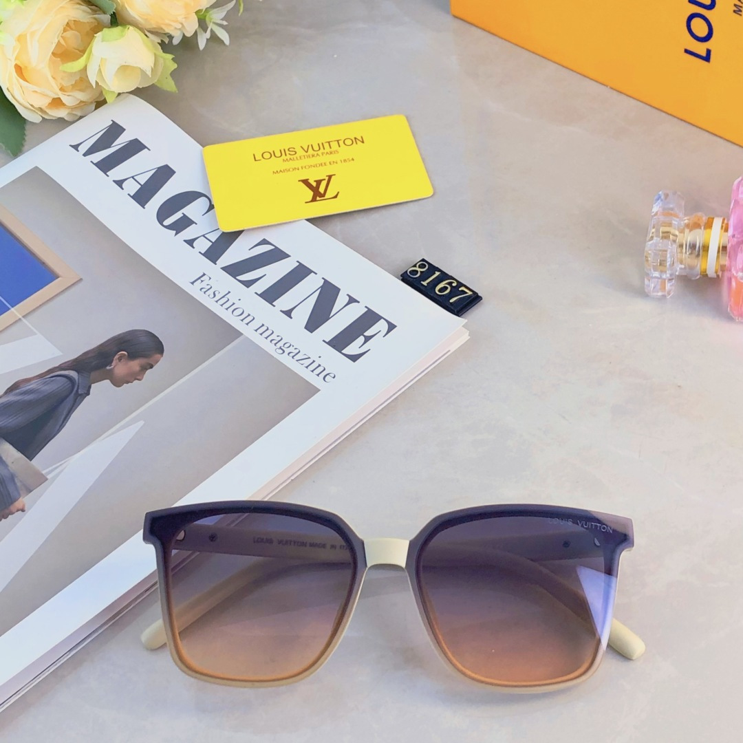 。。Louis vuitto*经典款墨镜UV400防紫外线简约百搭太阳眼镜