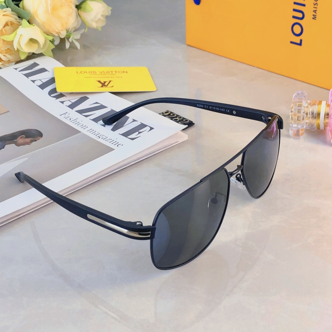 。。Louis vuitto*2025新款百搭偏光太阳镜男时尚潮流太阳墨镜