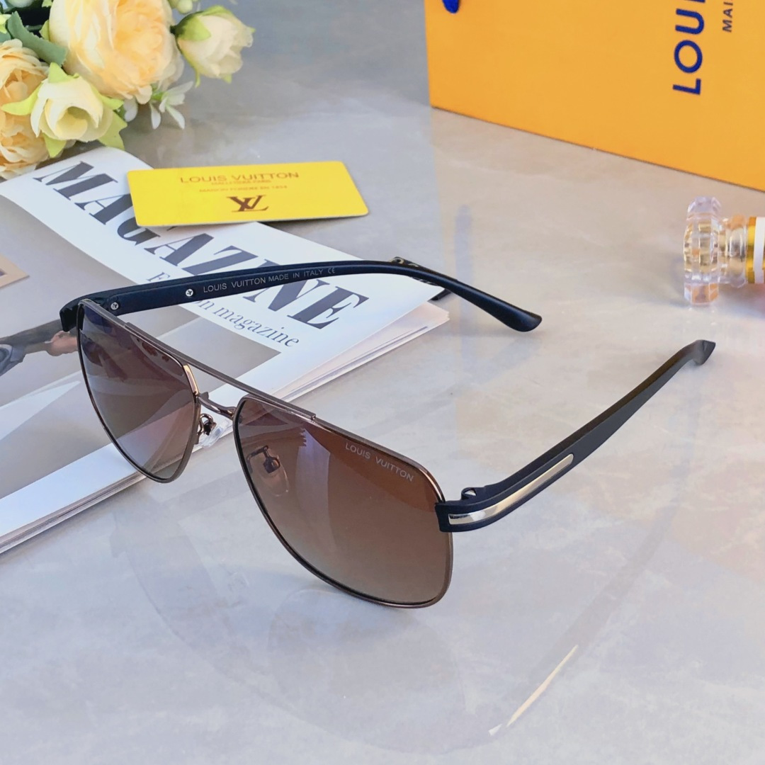 。。Louis vuitto*2025新款百搭偏光太阳镜男时尚潮流太阳墨镜
