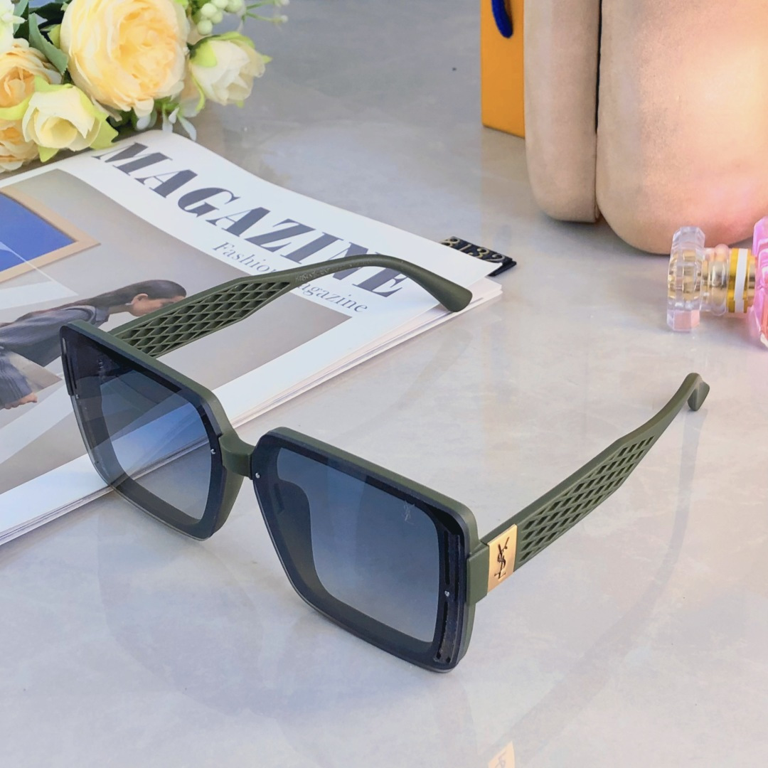 。。Ysl男女太阳镜百搭防紫外线潮酷墨镜遮阳防晒开车时尚街拍