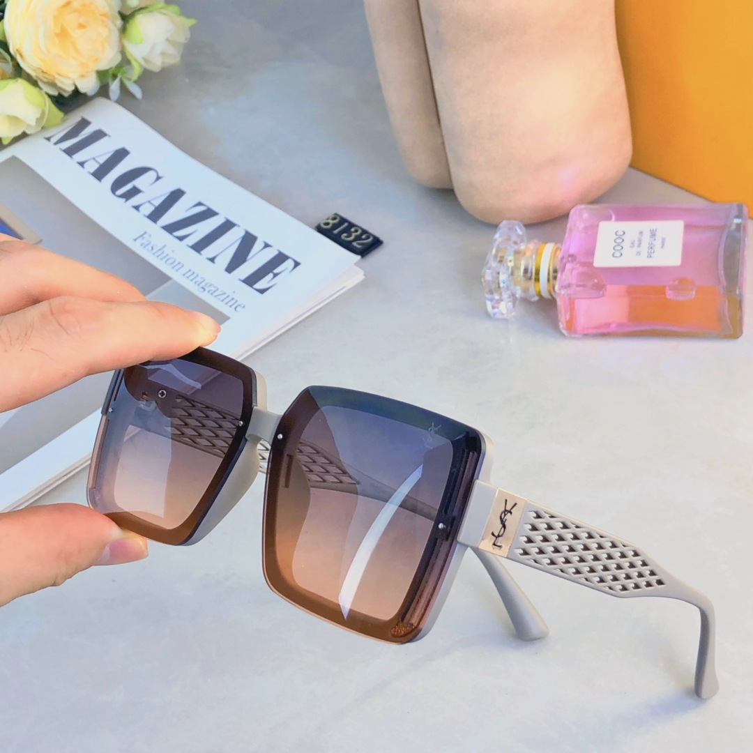 。。Ysl男女太阳镜百搭防紫外线潮酷墨镜遮阳防晒开车时尚街拍