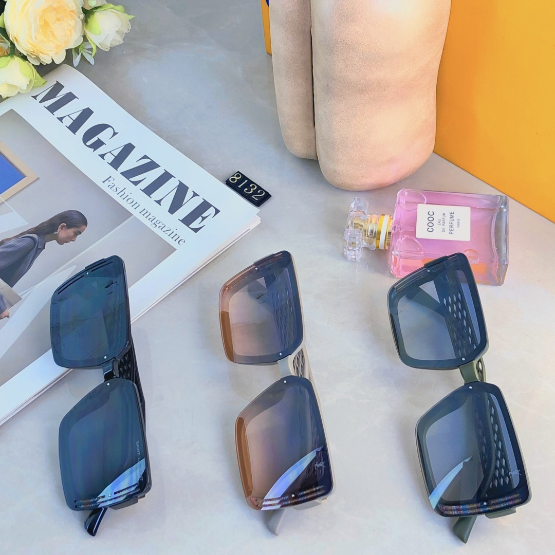 。。Ysl男女太阳镜百搭防紫外线潮酷墨镜遮阳防晒开车时尚街拍