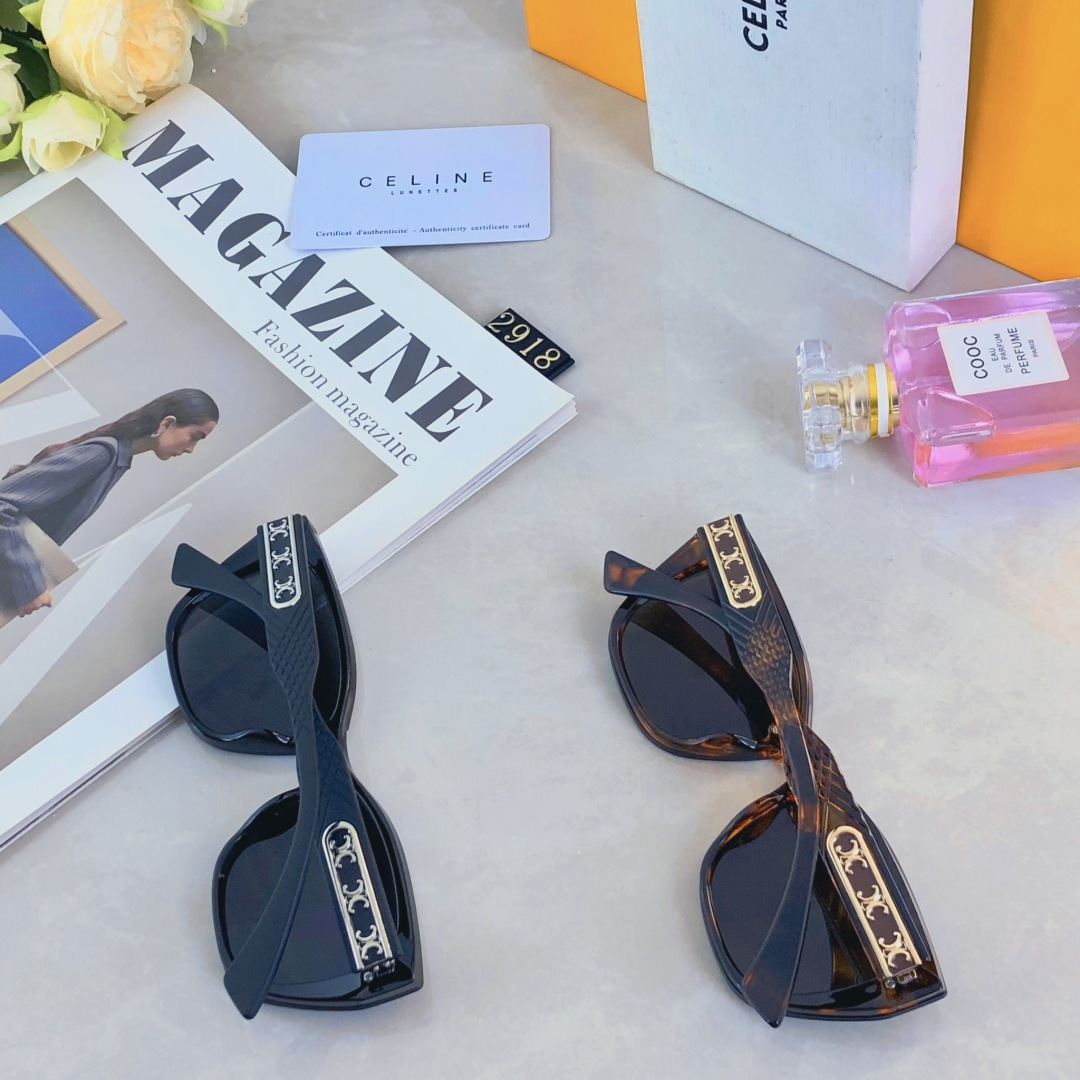 。。Celin*时尚新款太阳眼镜高品质高质感百搭遮阳潮酷大气