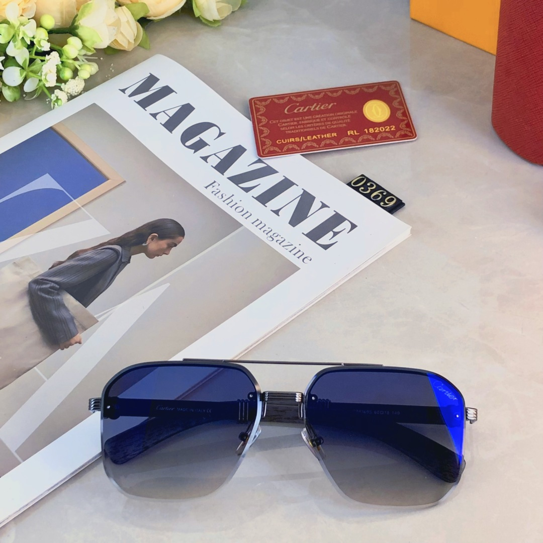 。。Cartie*新款时尚太阳镜  男女同款墨镜 时尚潮流休闲出游太阳镜