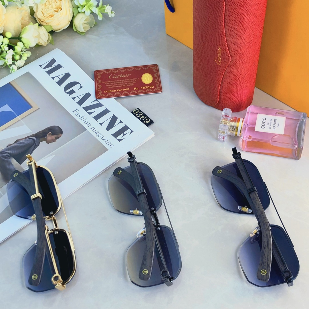 。。Cartie*新款时尚太阳镜  男女同款墨镜 时尚潮流休闲出游太阳镜