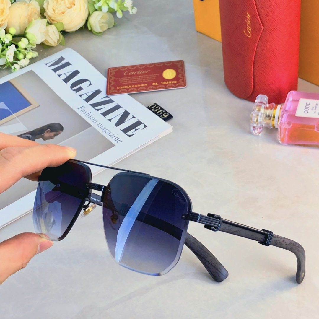 。。Cartie*新款时尚太阳镜  男女同款墨镜 时尚潮流休闲出游太阳镜