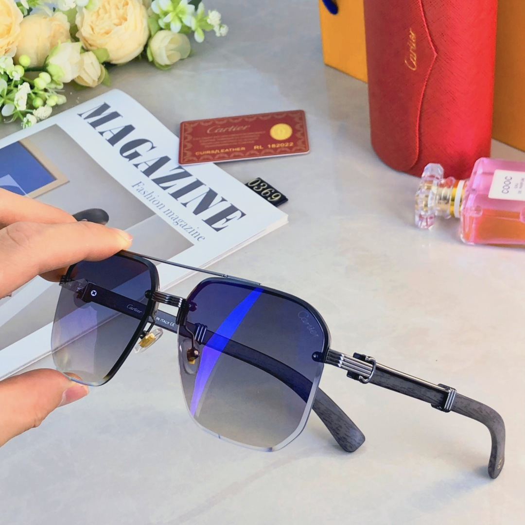 。。Cartie*新款时尚太阳镜  男女同款墨镜 时尚潮流休闲出游太阳镜
