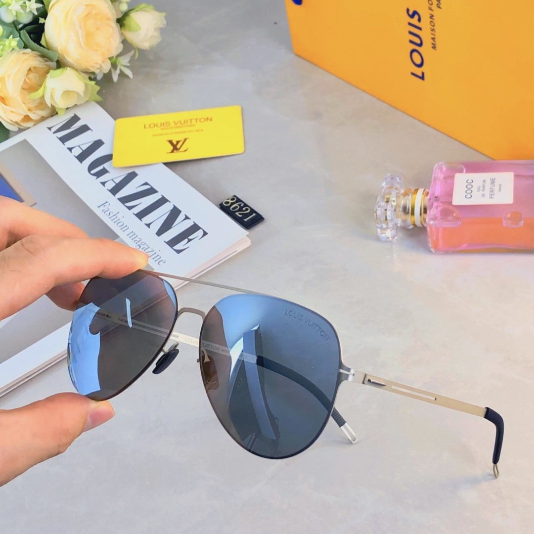 NO:372604,Louis vuitto* Fashion trend pilot toad glasses new metal frame sunglasses handsome sunglasses men's high-end anti-ultraviolet glasses sunglasses sunglasses, glasses, louis vuitton19860909Louis vuitto*时尚潮流飞行员蛤蟆镜新款金属框太阳镜痞帅墨镜男高级感防紫外线眼镜墨镜太阳镜,眼镜,louis vuitton,glasses