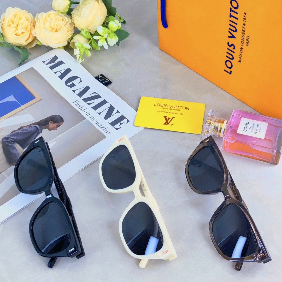 。。Louis vuitto*墨镜太阳镜防紫外线时髦小脸高级感时尚防晒太阳镜防风