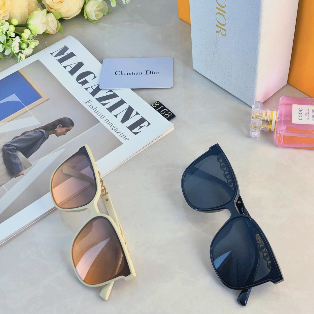 。。Dio*2025新款墨镜高级感美式辣妹网红款海边拍照夏季遮阳太阳镜