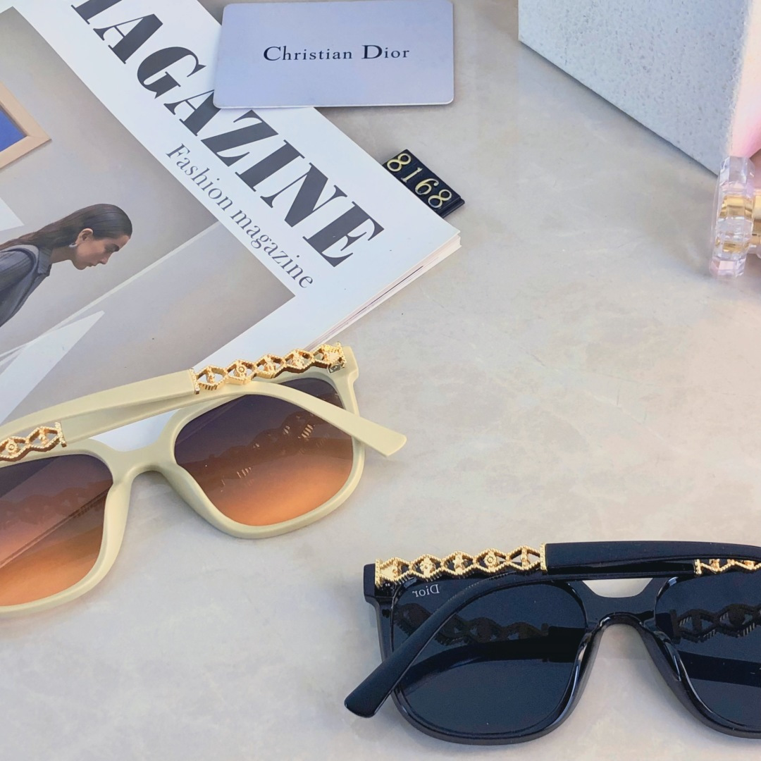 。。Dio*2025新款墨镜高级感美式辣妹网红款海边拍照夏季遮阳太阳镜