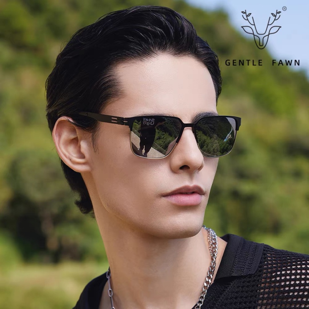 NO:372975,Gucc* Metal Square Polarized Sunglasses Men's High-end Sexy Sexy Handsome UV Driver Fishing Retro Sunglasses Men's New Glasses Sunglasses Sunglasses, Glasses, Gucci19860909Gucc*金属方框偏光墨镜男高级感痞帅防紫外线开车钓鱼复古太阳镜男新款眼镜墨镜太阳镜,眼镜,gucci,glasses
