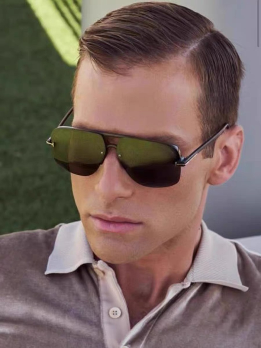 。。Tom For*超酷飞行员墨镜2025新款男士开车驾驶太阳眼镜夏秋防紫外线蛤蟆镜