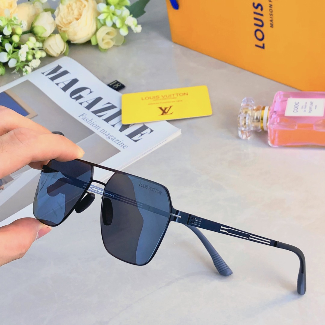 NO:372989,Louis vuitto* stainless steel double beam screwless men polarized sunglasses ultra-light high-end sense sunglasses sunglasses sunglasses sunglasses sunglasses sunglasses, glasses, louis vuitton19860909Louis vuitto*不锈钢双梁无螺丝男士偏光太阳镜超轻高级感太阳眼镜遮阳墨镜眼镜墨镜太阳镜,眼镜,louis vuitton,glasses