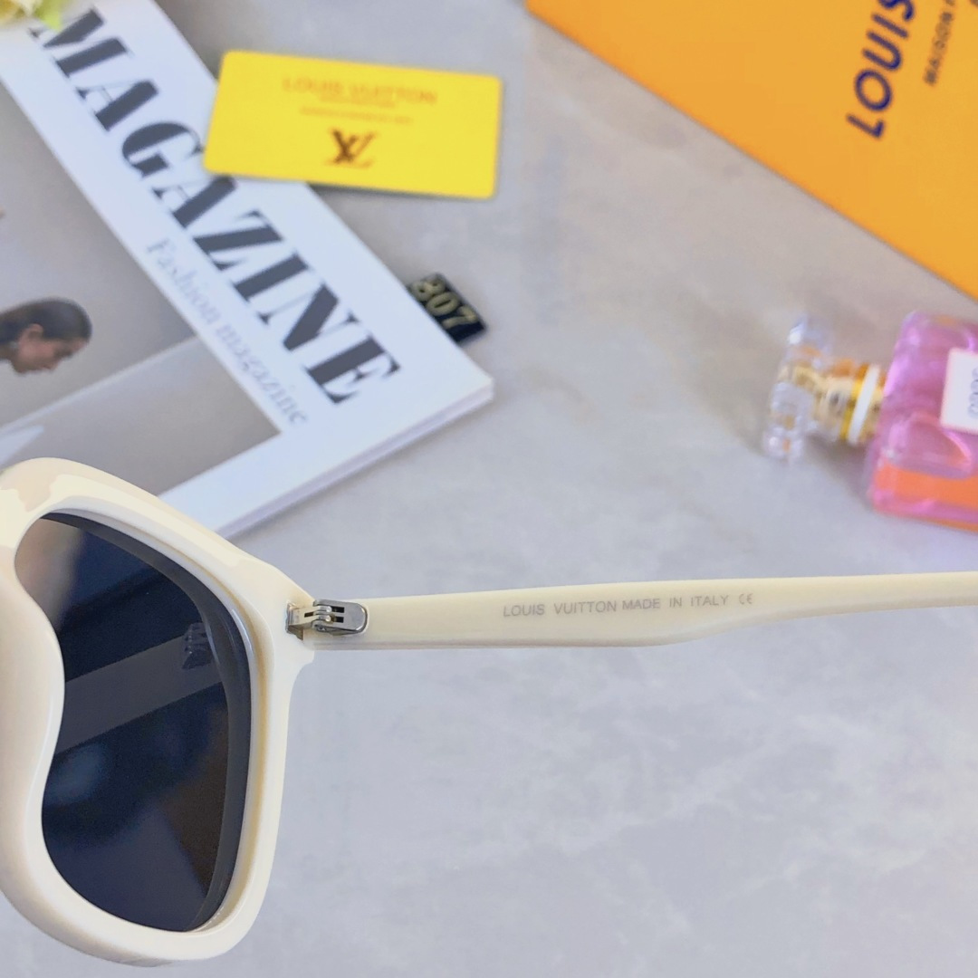 。。Louis vuitto*韩版时尚墨镜女款新款高级感潮网红大脸显瘦防紫外线太阳眼镜