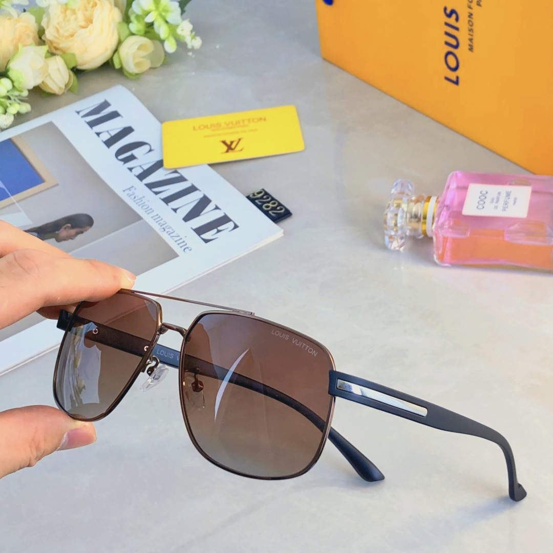 。。Louis vuitto*高清偏光太阳镜超轻眼镜高端墨镜开车钓鱼防晒潮流驾驶镜