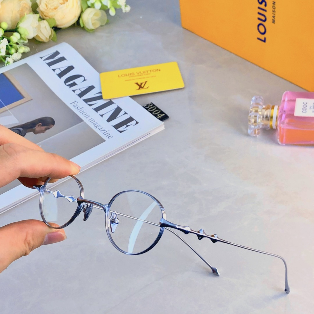 。。Louis vuitto*王嘉尔复古小框椭圆星星款女眼镜框韩版素颜街拍学院风小脸配近视