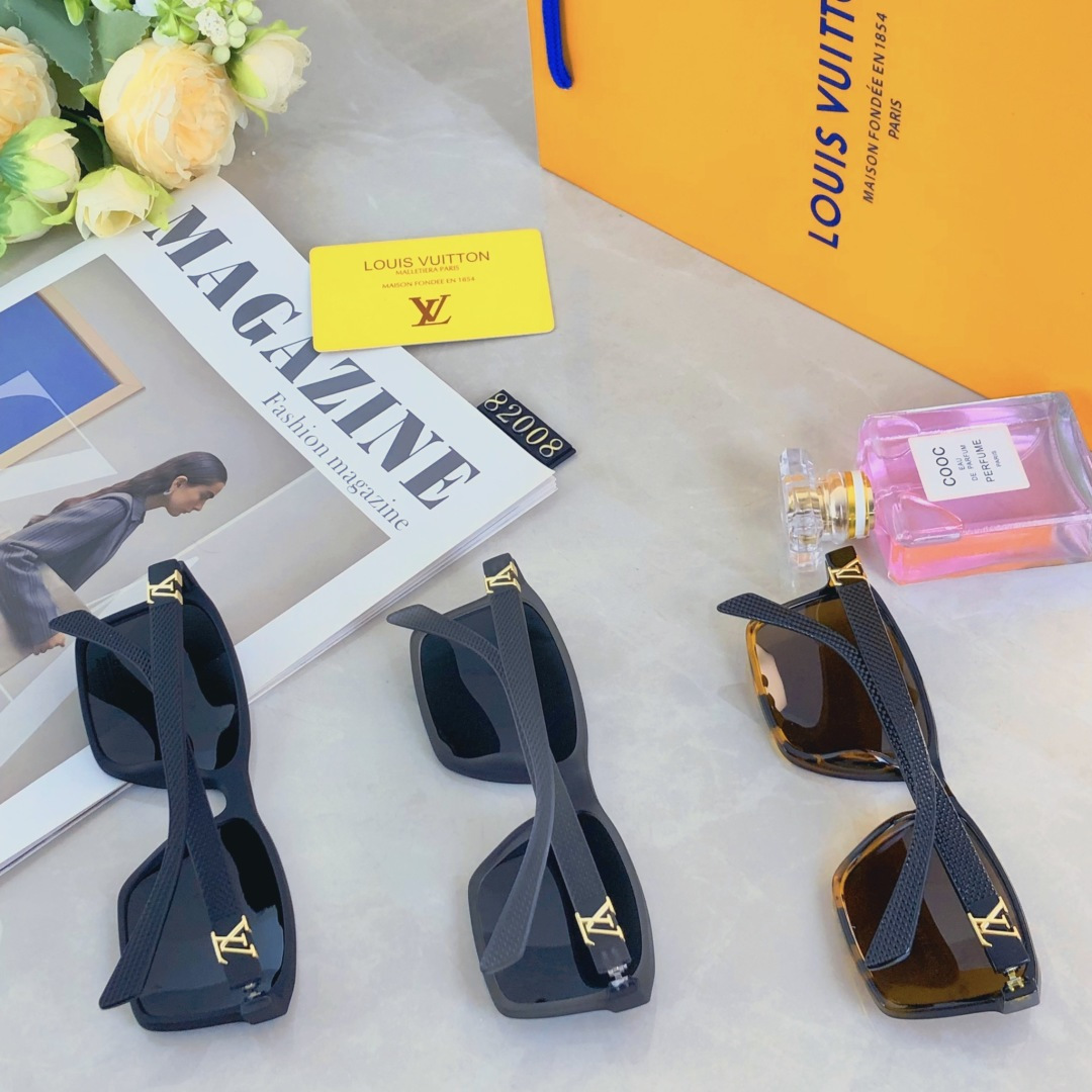 。。Louis vuitto*时尚高级感防紫外线ins度假拍照凹造型眼镜墨镜太阳眼镜