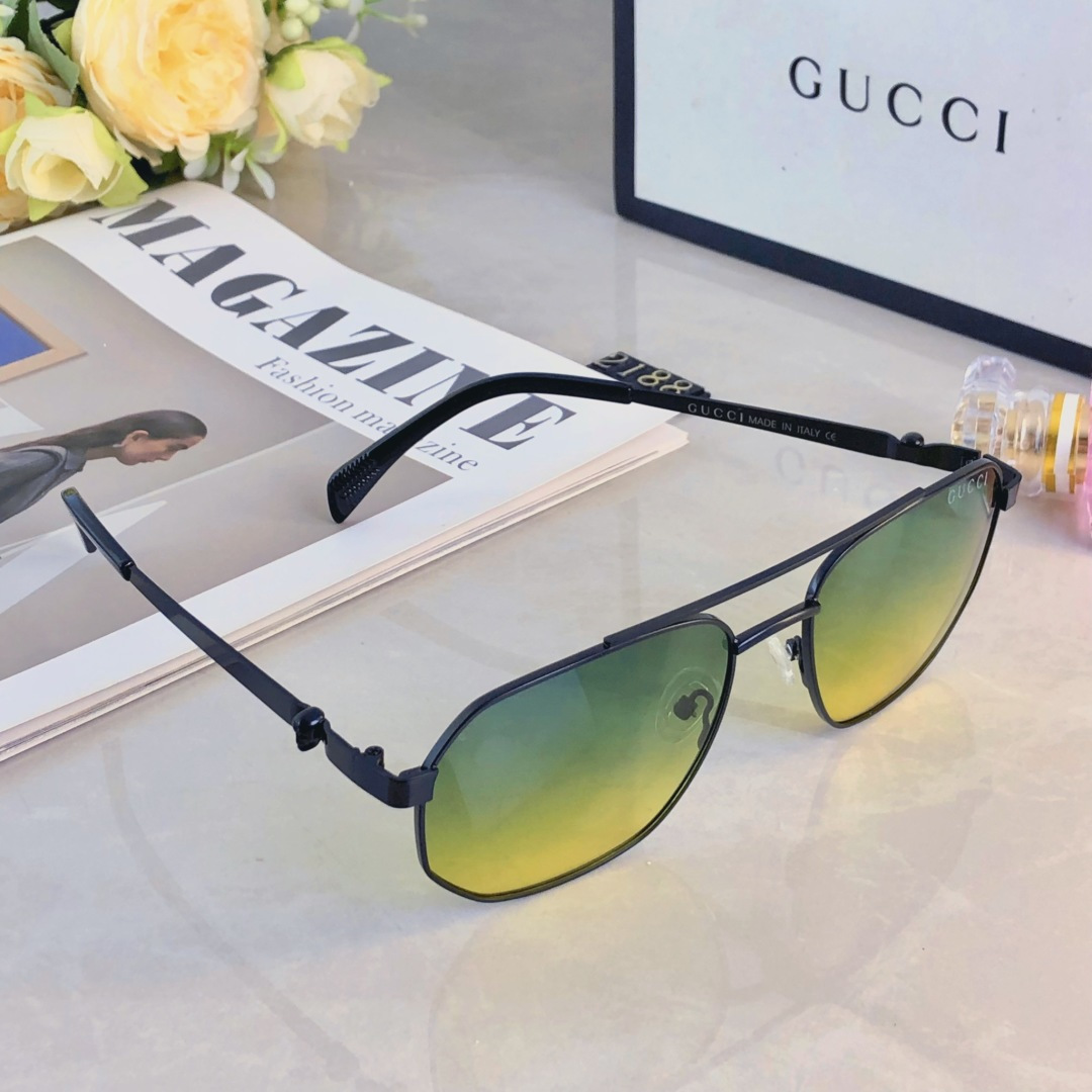 。。Gucc*超酷开车偏光墨镜男女高级感防强光防紫外线太阳眼镜钓鱼蛤蟆镜潮