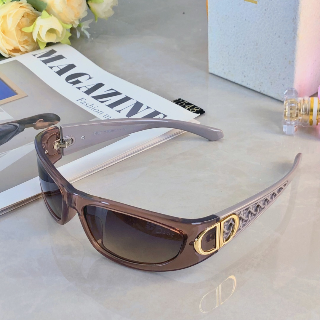 。。Dio*2025新款CD发箍墨镜女高级感TR90未来感太阳镜男潮骑行驾驶镜