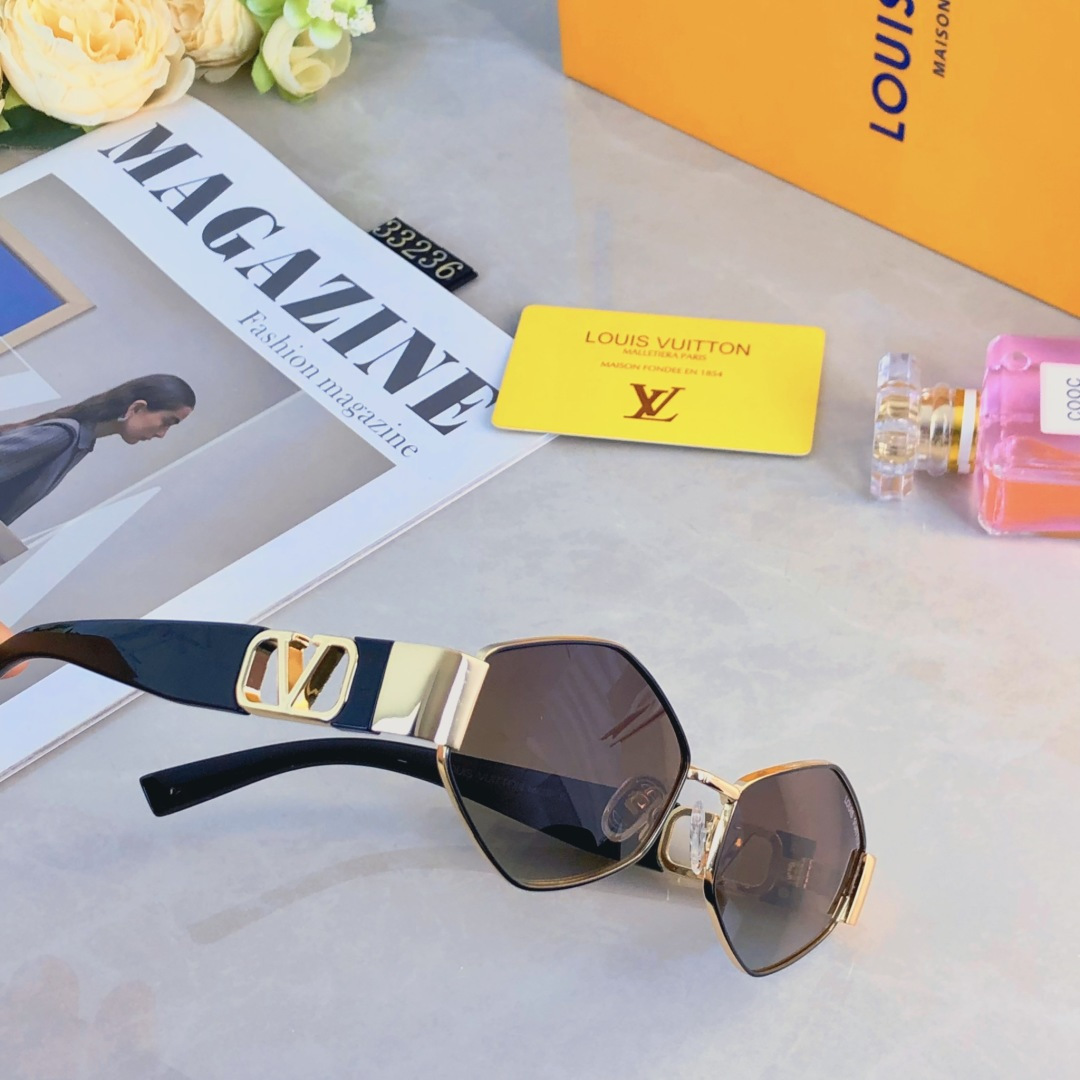 。。Louis vuitto*时尚新款 太阳眼镜 墨镜高品质高质感模特款百搭潮酷小框