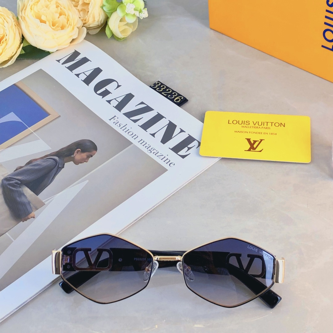 。。Louis vuitto*时尚新款 太阳眼镜 墨镜高品质高质感模特款百搭潮酷小框