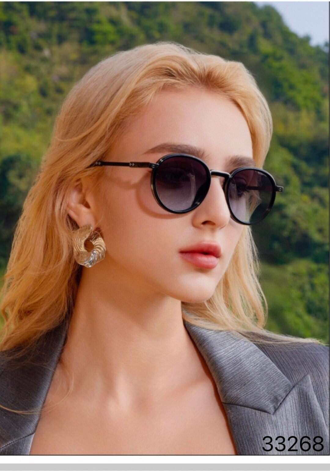 。。Louis vuitto*复古椭圆形小框ins风太阳镜女夏素颜装饰眼镜网红朋克风墨镜