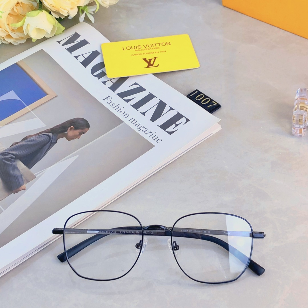 。。Louis vuitto*复古近视眼镜架男女超轻可配镜片网红素颜显脸小素颜韩版