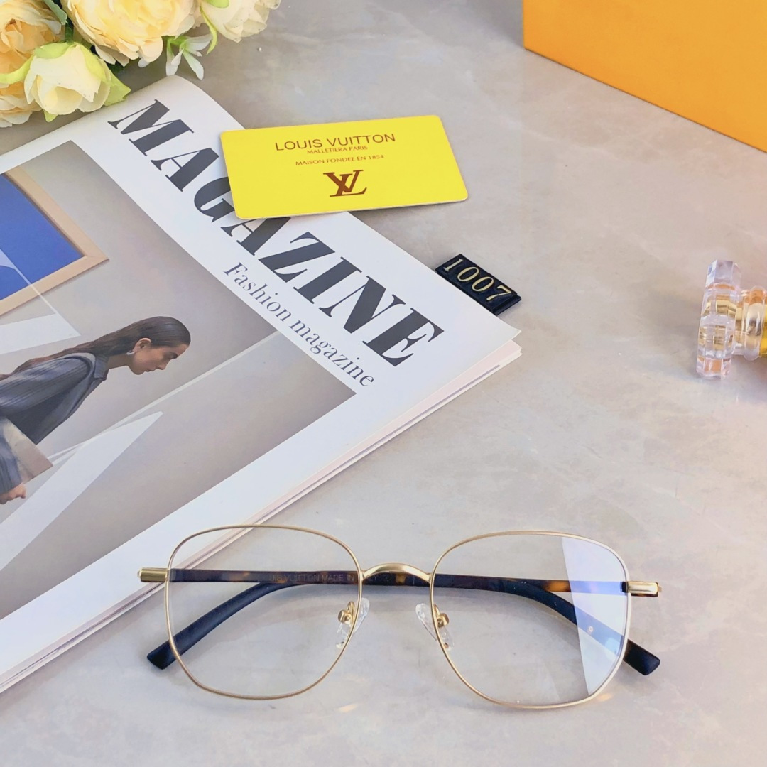 。。Louis vuitto*复古近视眼镜架男女超轻可配镜片网红素颜显脸小素颜韩版