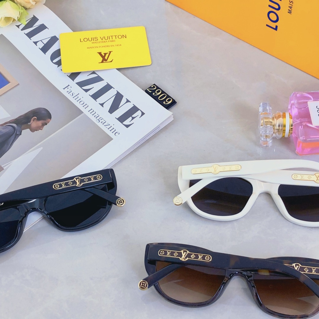 。。Louis vuitto*2025新款小框个性网红风高级感偏光墨镜高颜值开车太阳镜