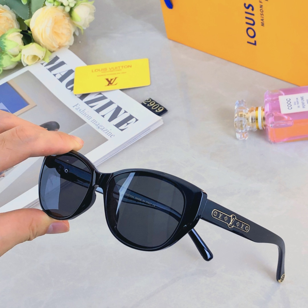 。。Louis vuitto*2025新款小框个性网红风高级感偏光墨镜高颜值开车太阳镜