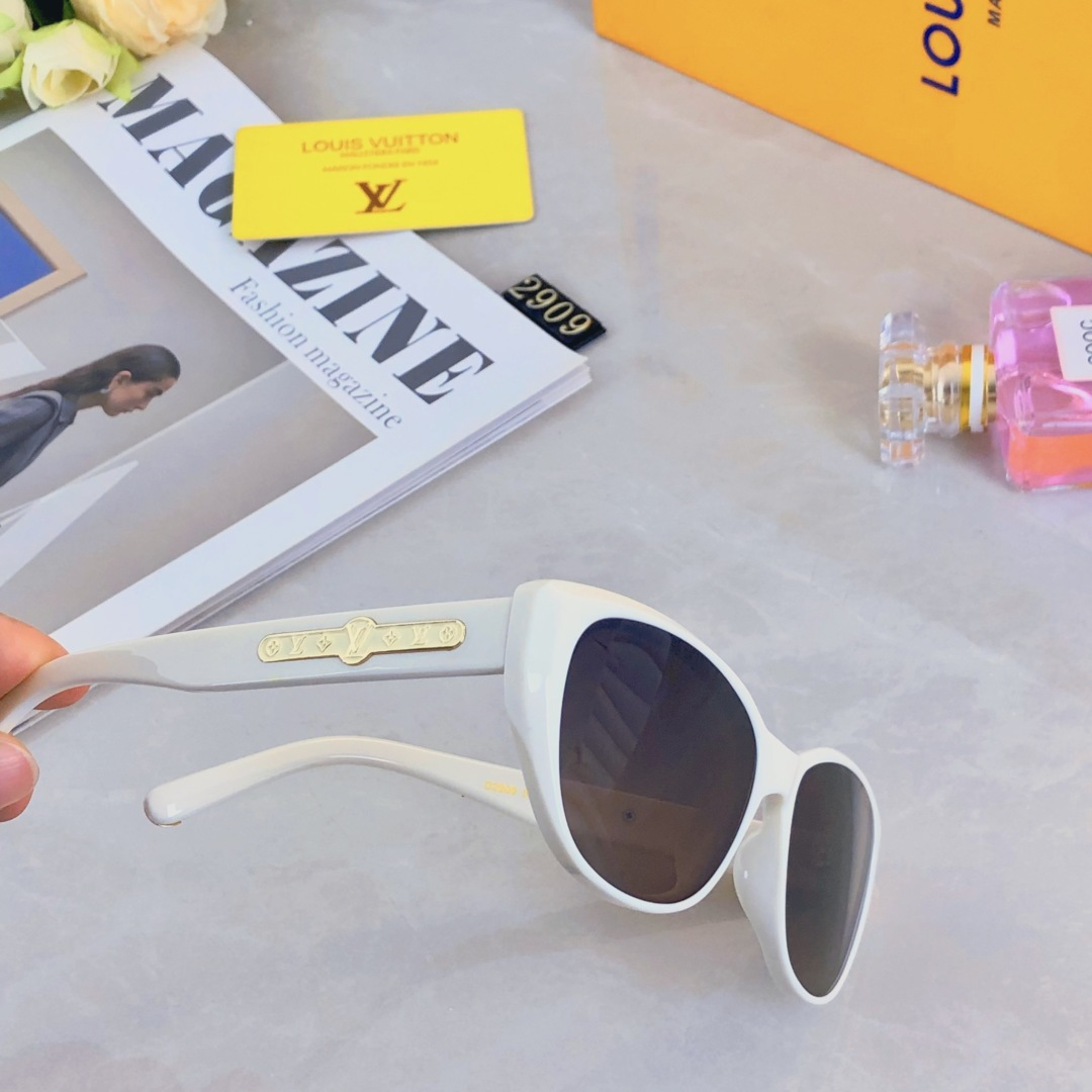 。。Louis vuitto*2025新款小框个性网红风高级感偏光墨镜高颜值开车太阳镜