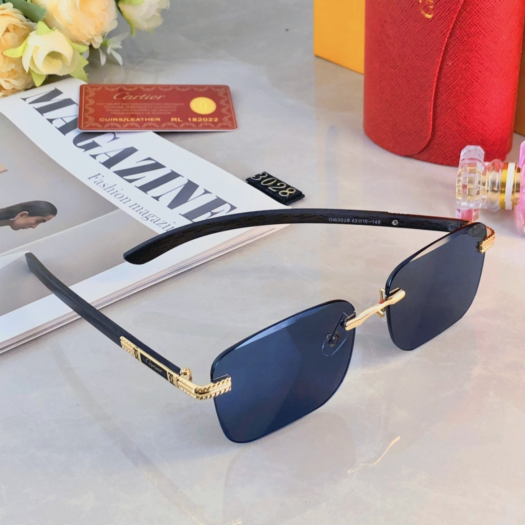 。。Cartie*韩版网红墨镜女ins潮流时尚方框大脸显瘦太阳镜夏季眼镜男士