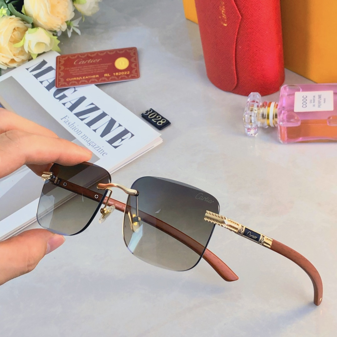 。。Cartie*韩版网红墨镜女ins潮流时尚方框大脸显瘦太阳镜夏季眼镜男士