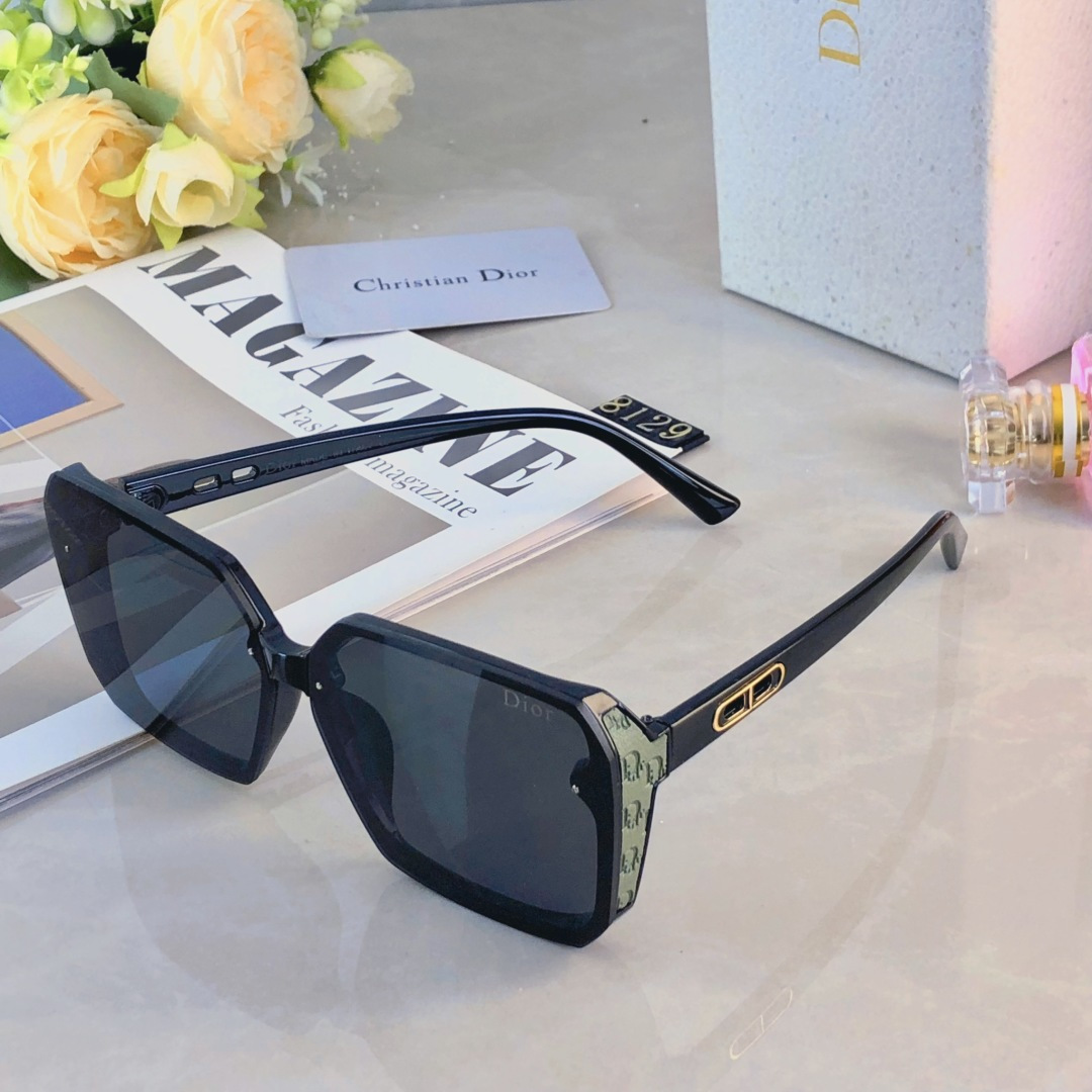 。。Dio*ins潮流大框墨镜平面镜片韩大气时尚太阳眼镜欧美