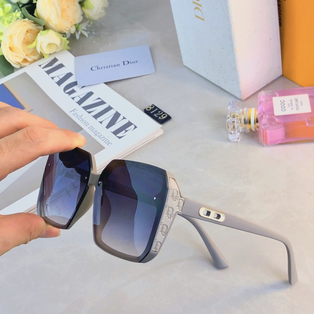 。。Dio*ins潮流大框墨镜平面镜片韩大气时尚太阳眼镜欧美