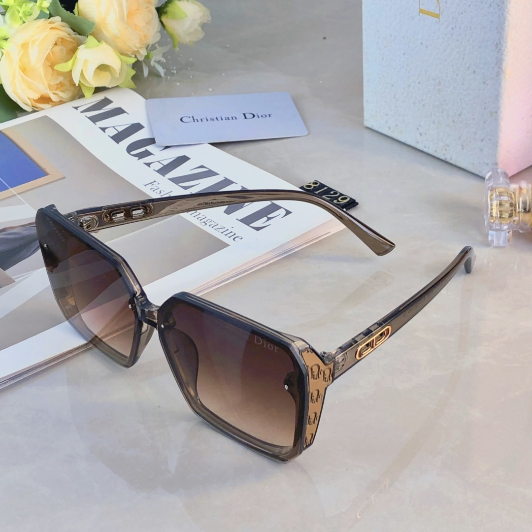 。。Dio*ins潮流大框墨镜平面镜片韩大气时尚太阳眼镜欧美