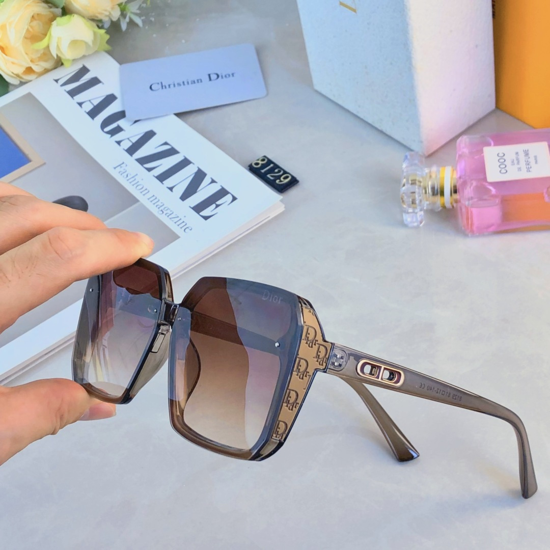 。。Dio*ins潮流大框墨镜平面镜片韩大气时尚太阳眼镜欧美