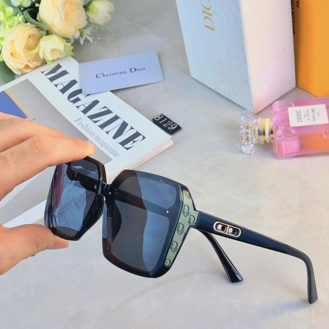 。。Dio*ins潮流大框墨镜平面镜片韩大气时尚太阳眼镜欧美