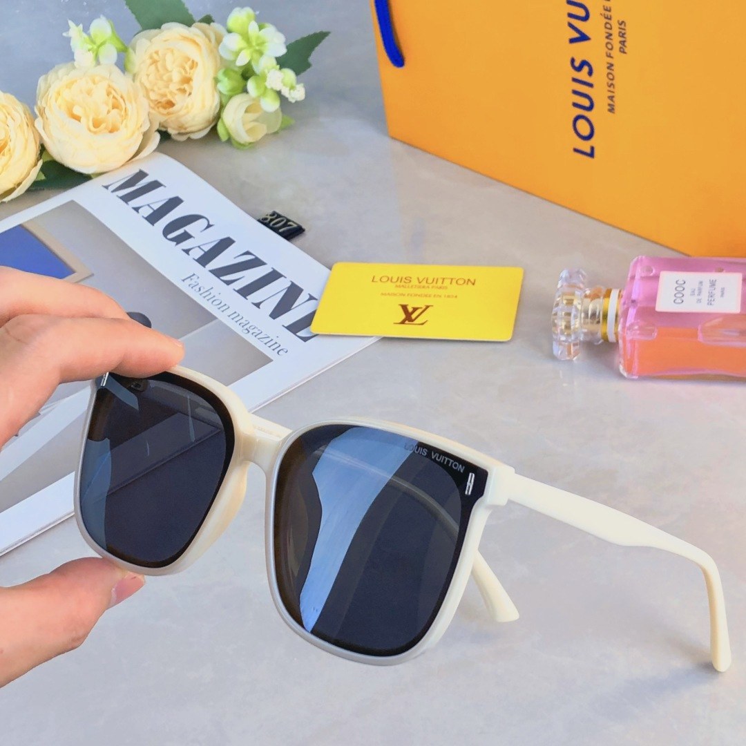 。。Louis vuitto*2025新款 墨镜女网红潮牌街拍偏光太阳眼镜男时尚旅行太阳镜