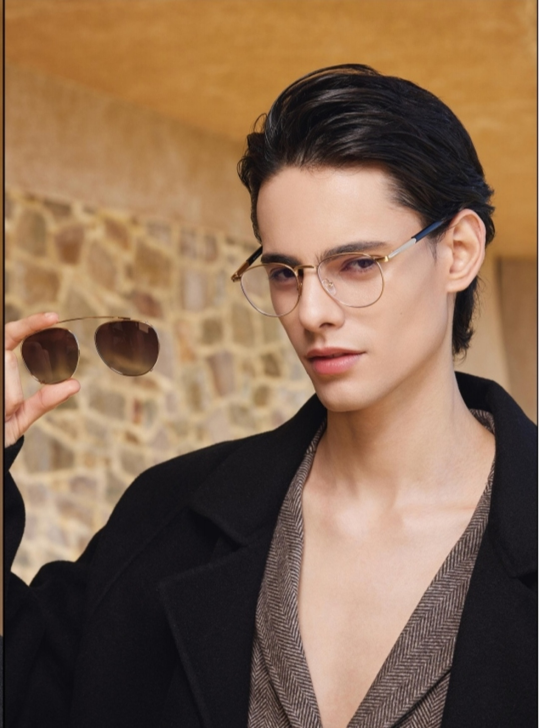 。。Louis vuitto*新款金属双梁飞行员太阳镜男女防紫外线复古偏光墨镜高级感开车潮