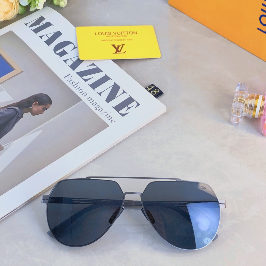 。。Louis vuitto*高清尼龙偏光太阳镜无焊接一体超轻无螺丝眼镜墨镜