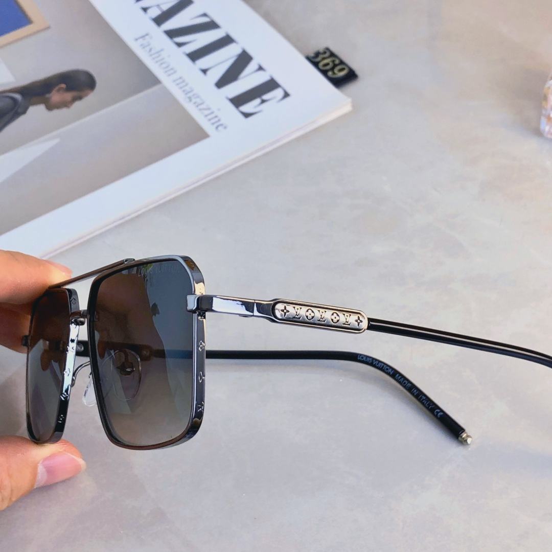 。。Louis vuitto*新款男士太阳镜时尚潮流休闲墨镜驾驶旅游度假太阳眼镜防紫外线