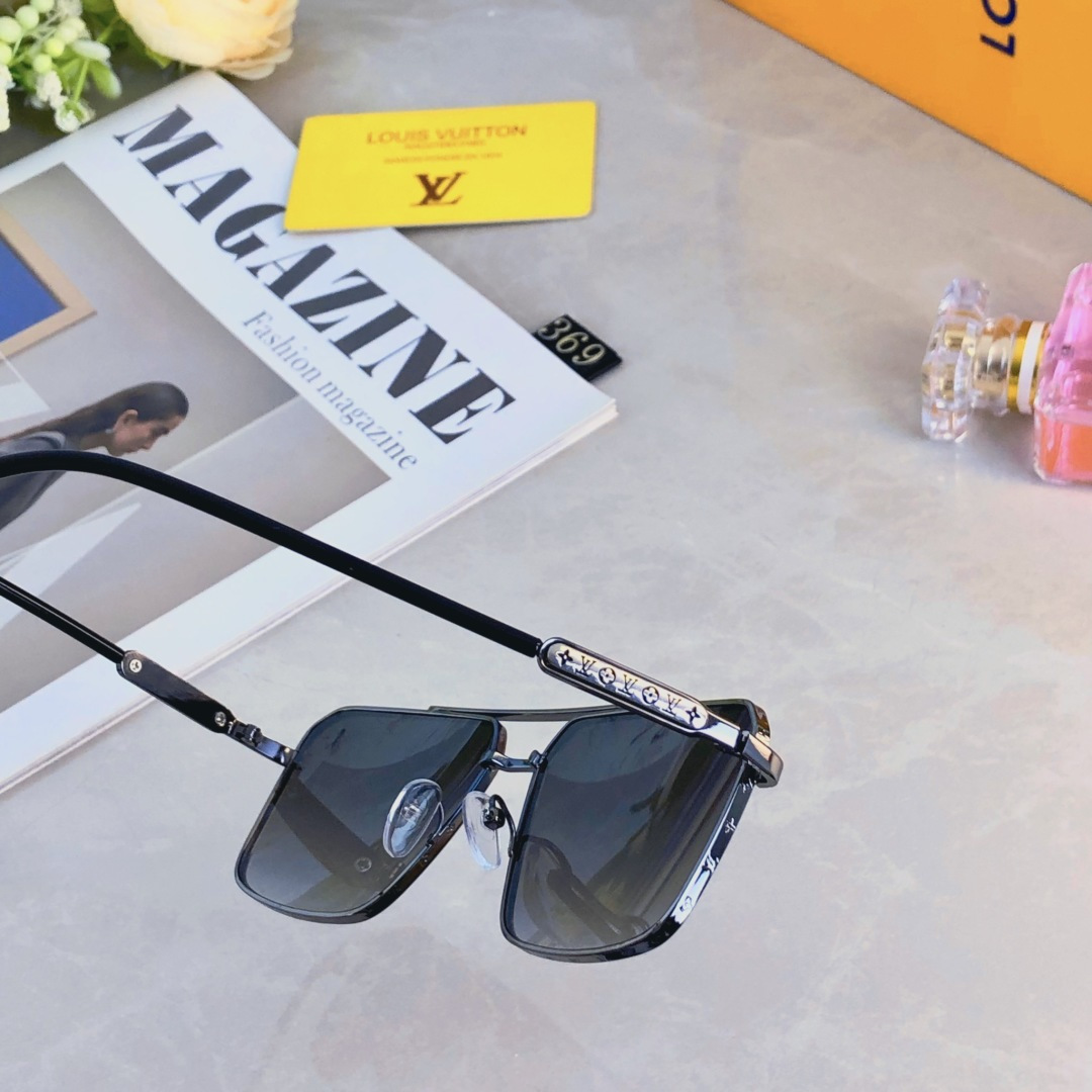 。。Louis vuitto*新款男士太阳镜时尚潮流休闲墨镜驾驶旅游度假太阳眼镜防紫外线