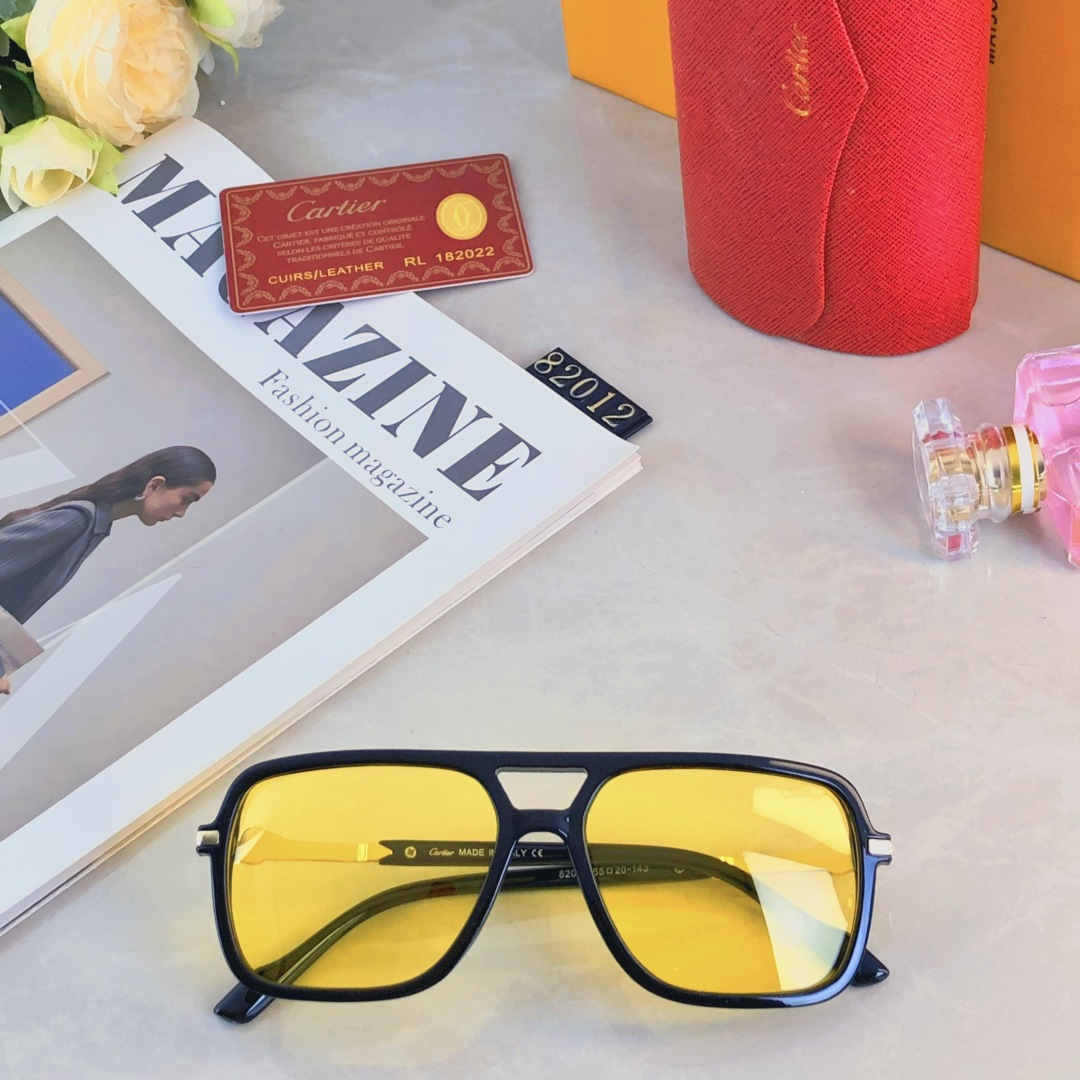 。。Cartie*新款摩登外出旅行太阳镜酷男女欧美个性大框墨镜跨境百搭眼镜装饰